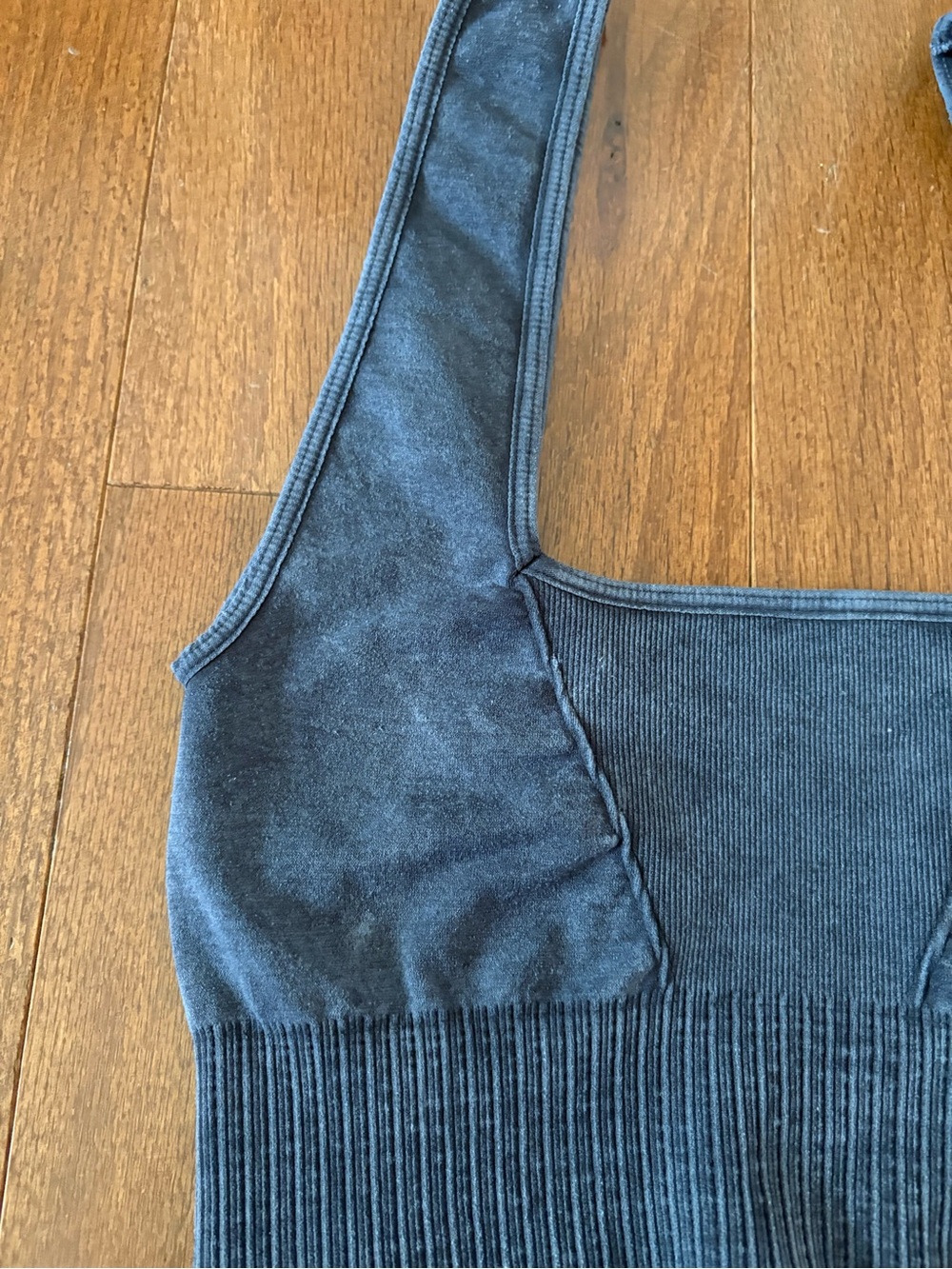 FREE PEOPLE Good Karma Square Neck Bra Crop Top XS/S - Picture 6 of 11